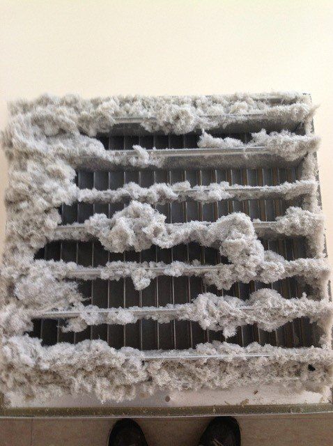 Before Duct Cleaning — Sebring, FL — Juliano Air Conditioning Inc