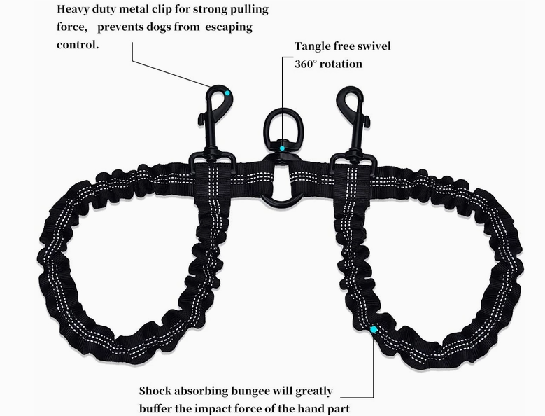 Dual Bungee Leash Add-on