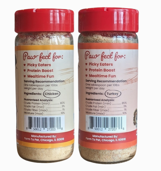 Farm to Pet Food Topper