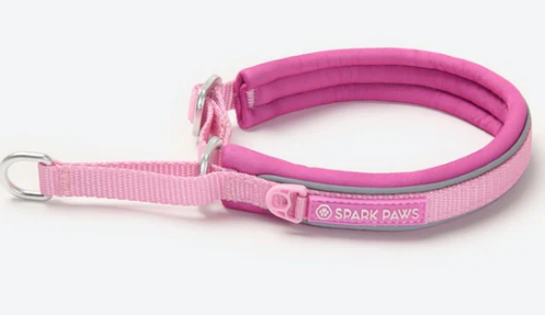 Cushioned Martingale Collar- Pink