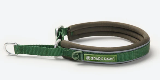 Cushioned Martingale Collar- Green