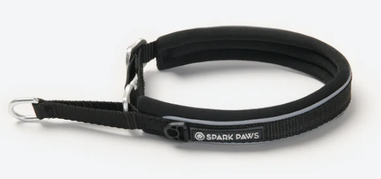 Cushioned Martingale Collar-Black