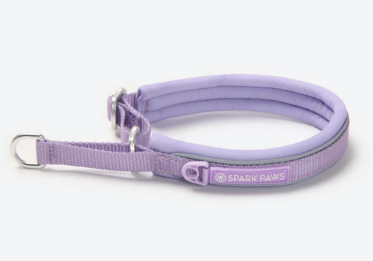 Cushioned Martingale Collar-Lilac