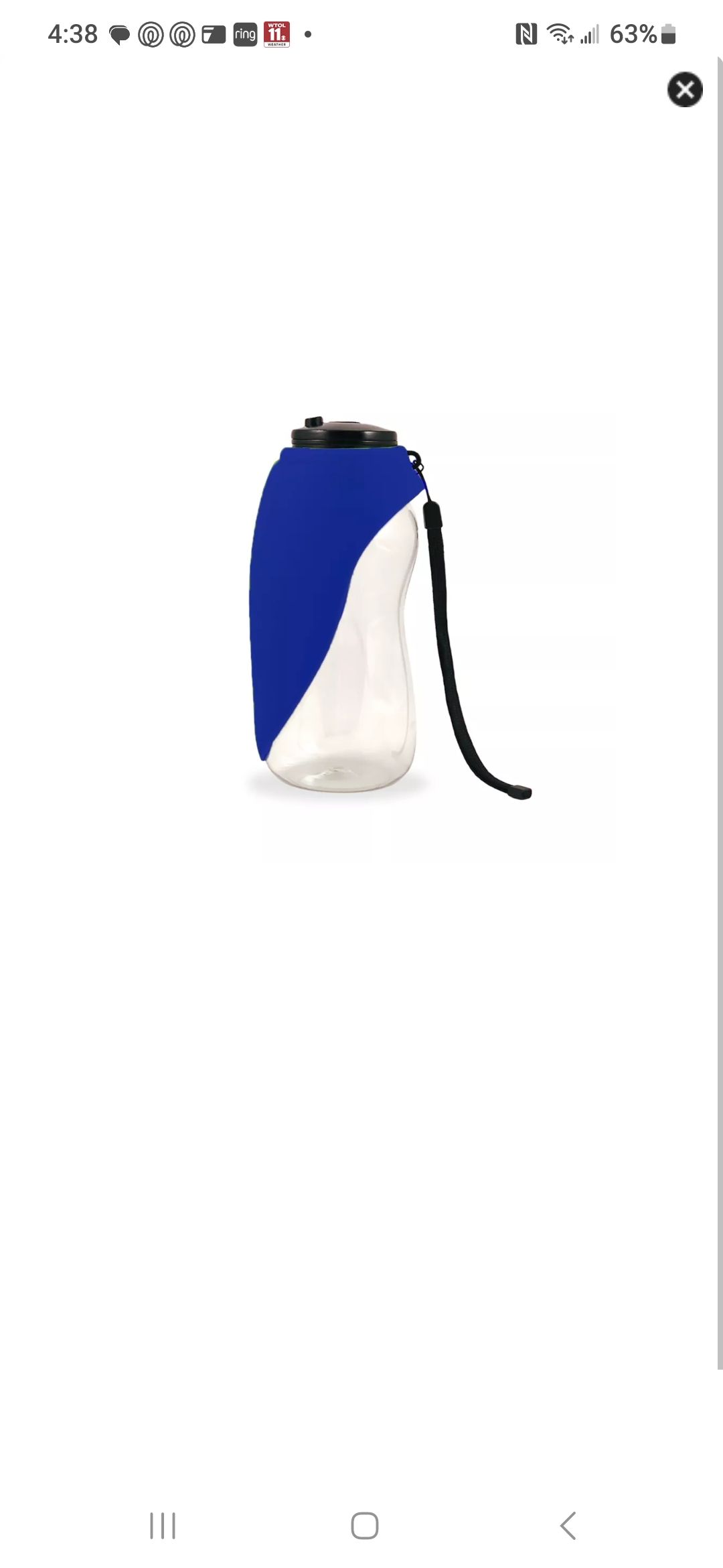 Fold-a-bowl for dogs