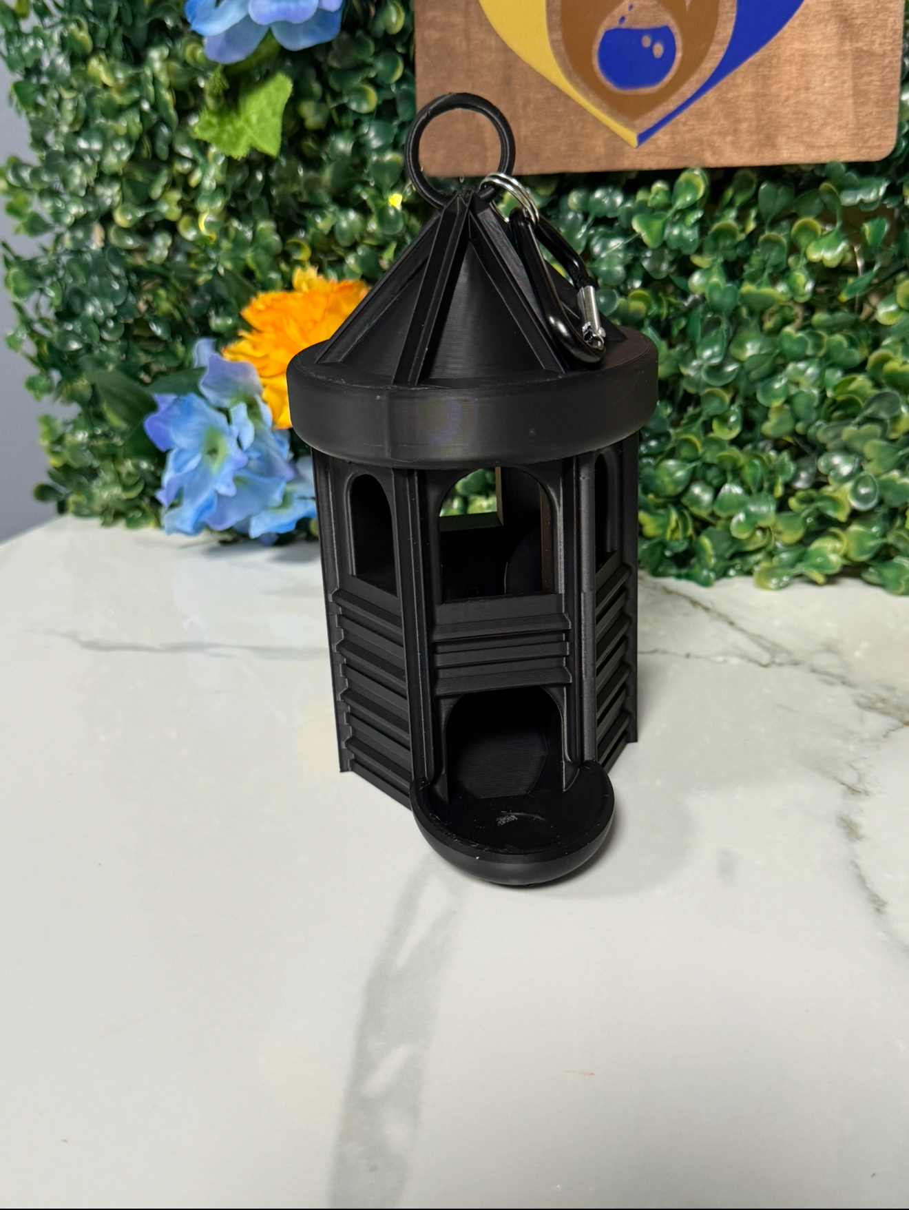 Moon Lantern Dice Tower Bag Hanger - UNPAINTED