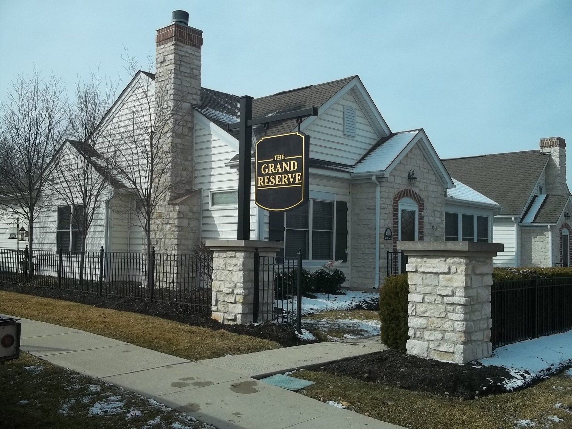Sign company columbus ohio home builder signs