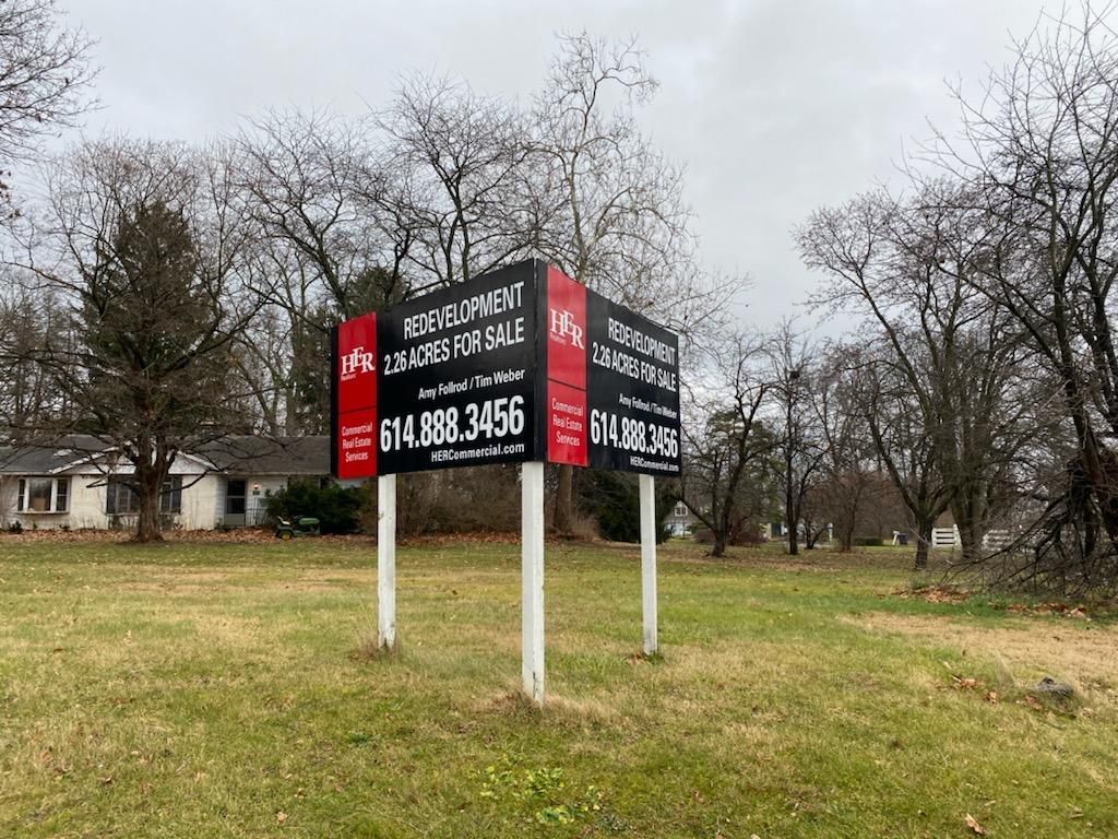 Central Ohio Commercial Real Estate Sign