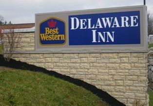 Sign company columbus ohio exterior signage illuminated cabinet