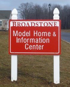 Sign company columbus ohio exterior signage post and panel