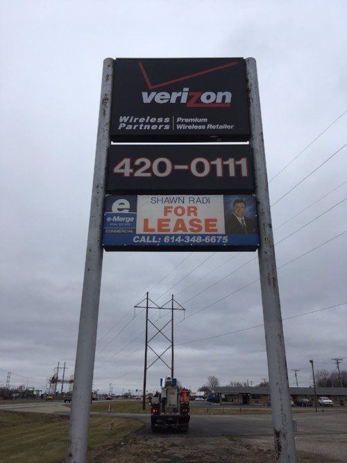 Sign company columbus ohio commercial real estate signs