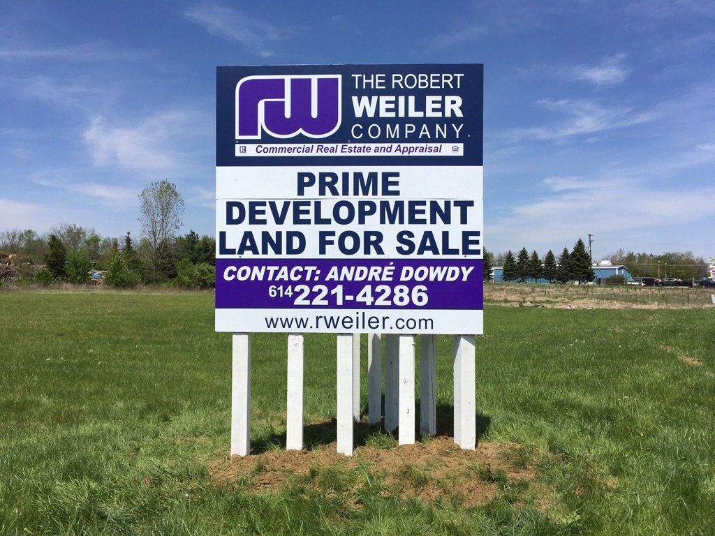 Sign company columbus ohio commercial real estate signs