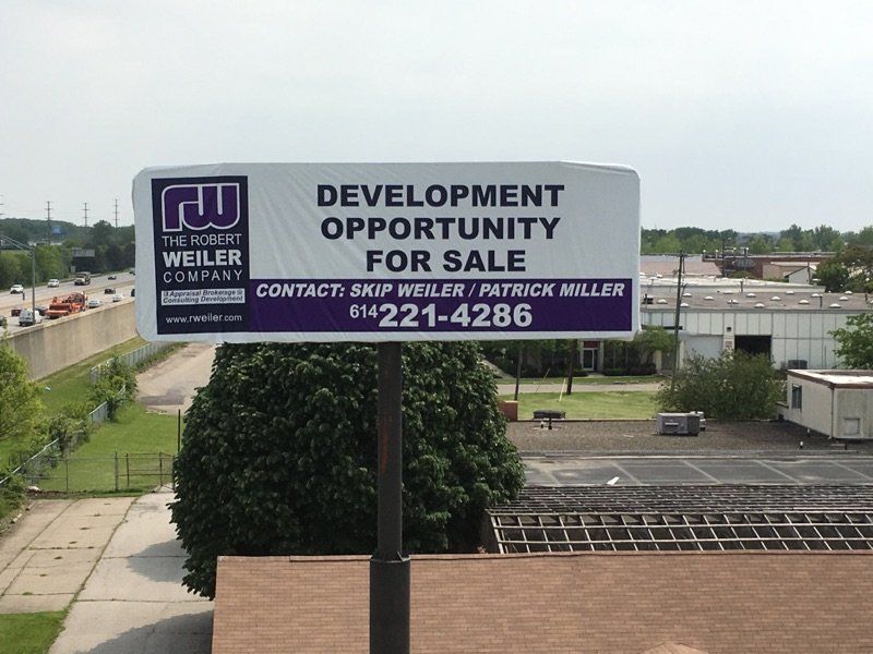 Sign company columbus ohio commercial real estate signs