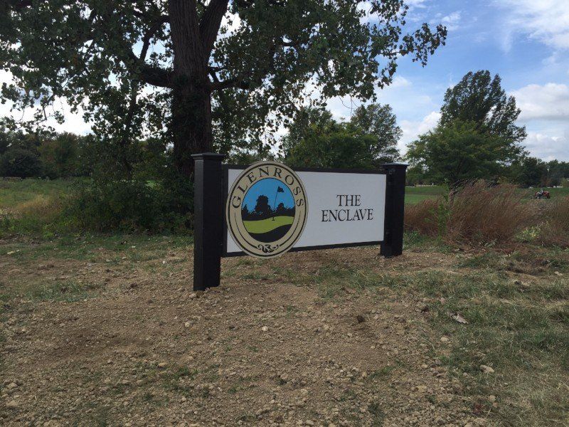 Sign company columbus ohio home builder signs