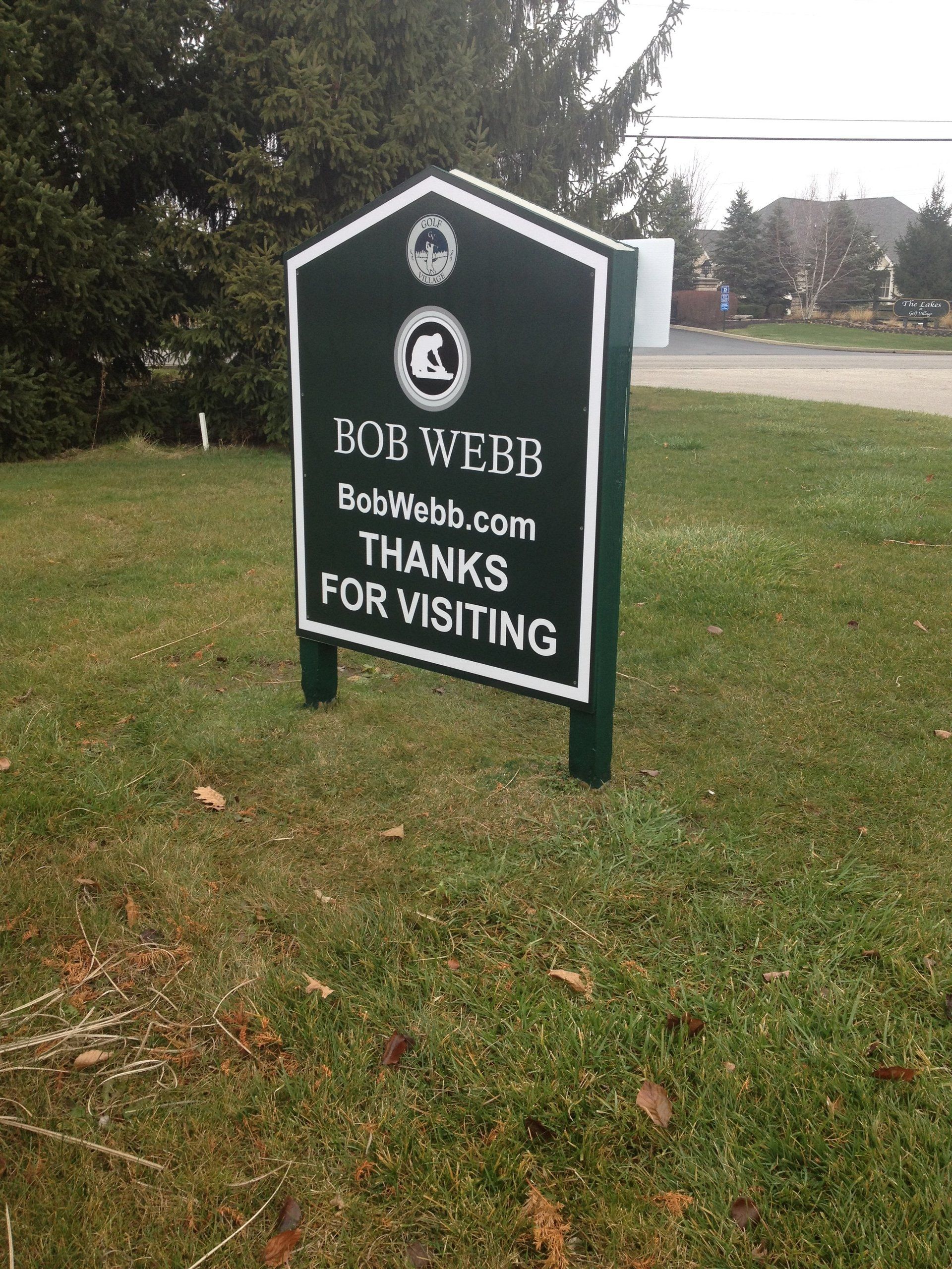 Sign company columbus ohio home builder signs