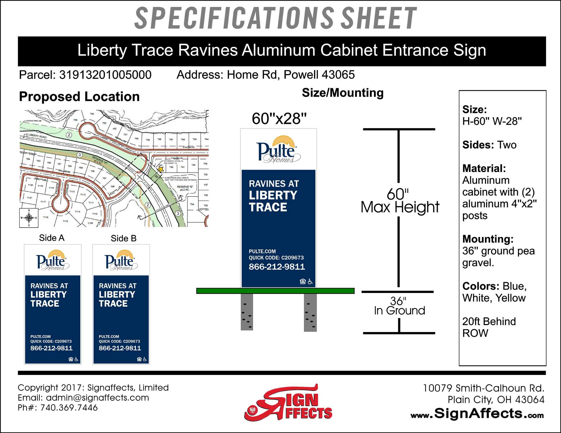 Sign company columbus ohio home builder signs