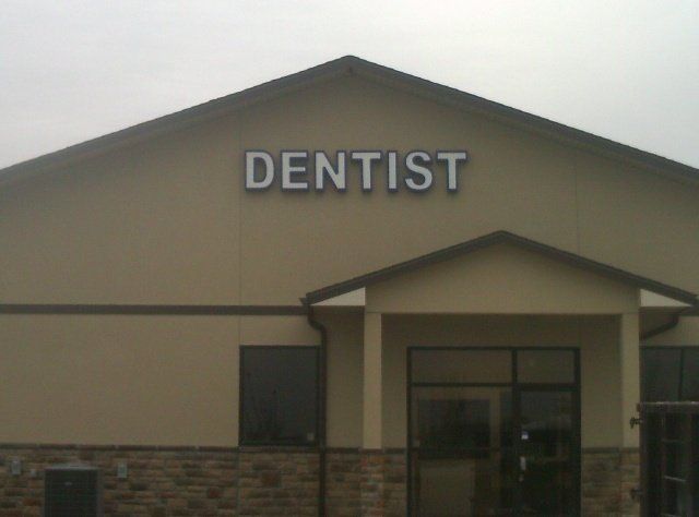 Sign company columbus ohio dentist signs dental office exterior interior