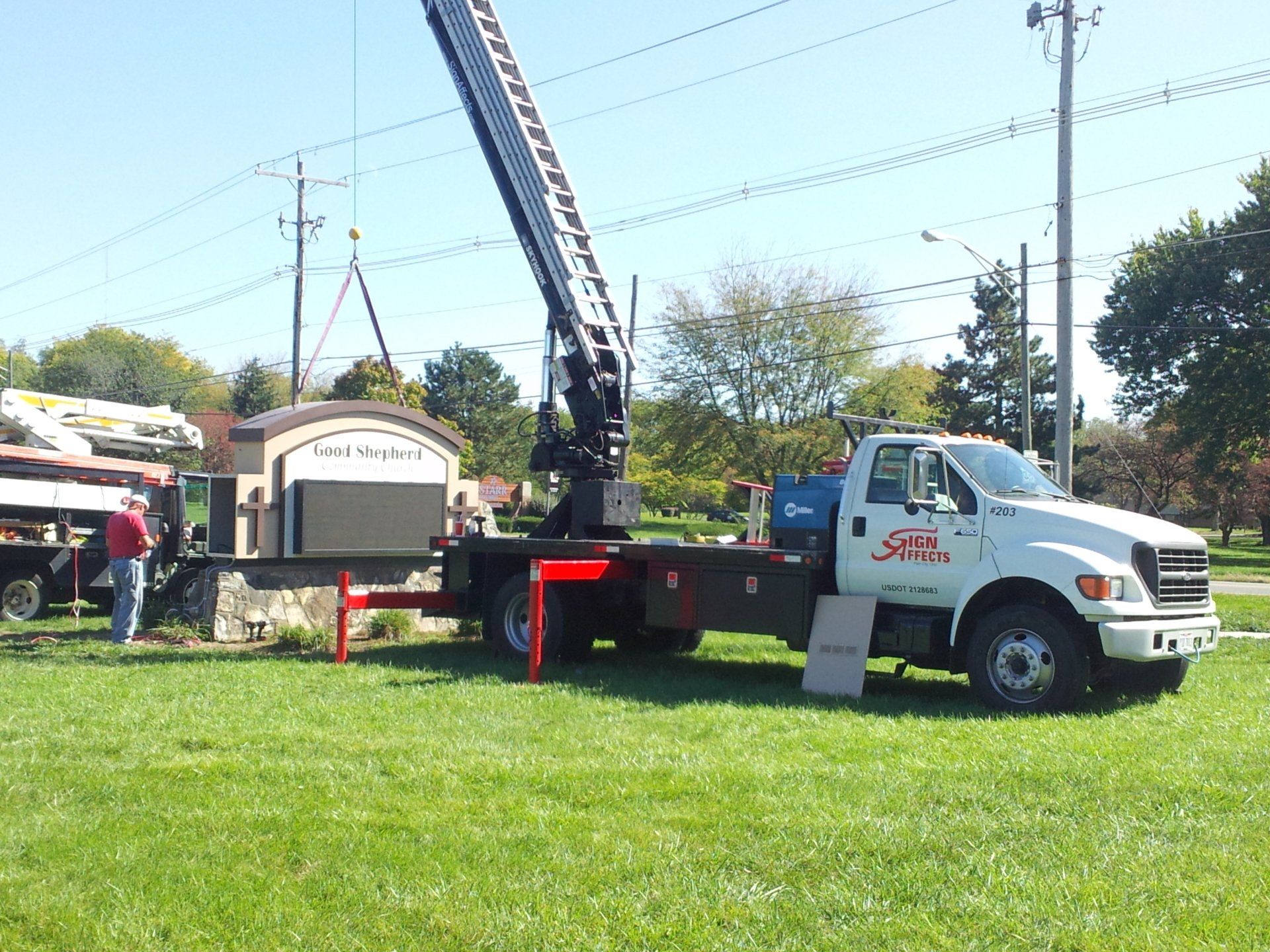 Sign company columbus ohio sign repair removal service