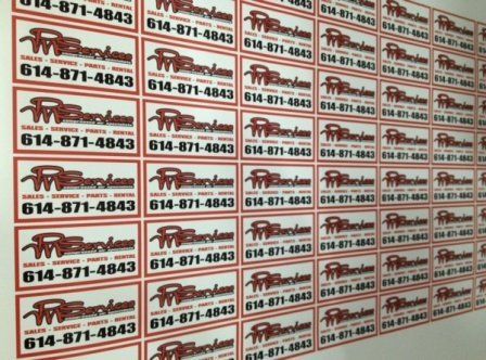 Company Decal Stickers