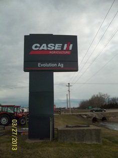 Sign company columbus ohio exterior signage pole sign