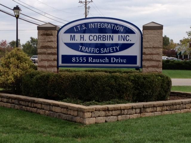 Sign company columbus ohio exterior signage illuminated monument sign