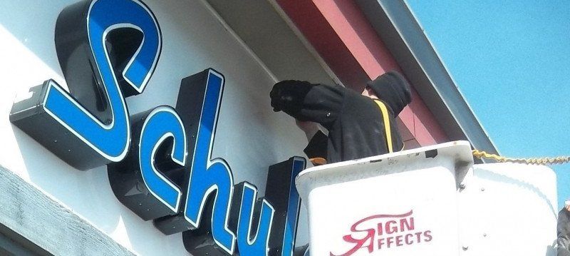 Sign company columbus ohio sign repair removal service