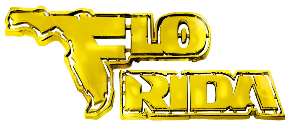 A yellow logo that says florida on it