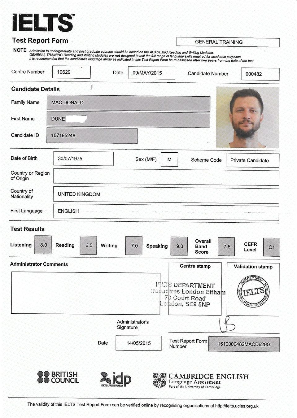 electrical qualifications 