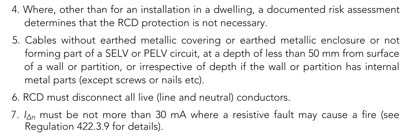 Application Of Residual Current Devices