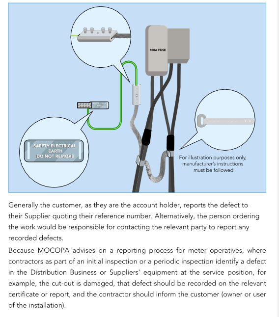 Responsibility For Service Position Equipment