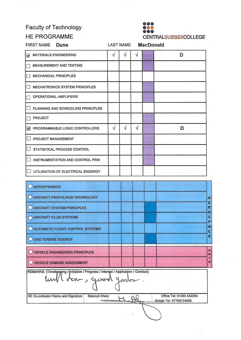 electrical qualifications 