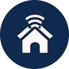 smart home icon.
