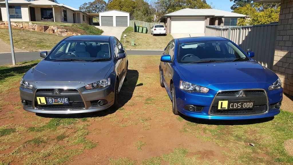 Gray and Blue Car - Toowoomba Driving School — Carz Driving School in Rockville, QLD