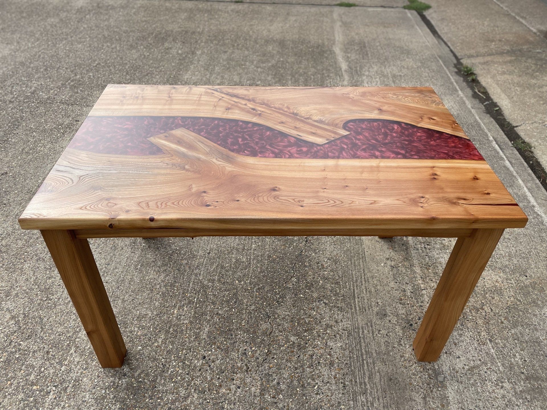 Elm river table