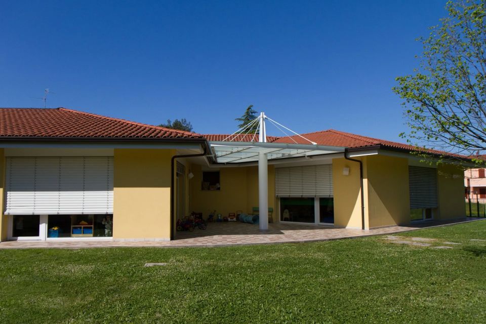 Tenda tecnica in casa