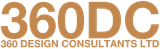 a logo for 360DC - 360 Design Consultants Ltd