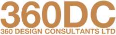 a logo for 360DC - 360 Design Consultants Ltd