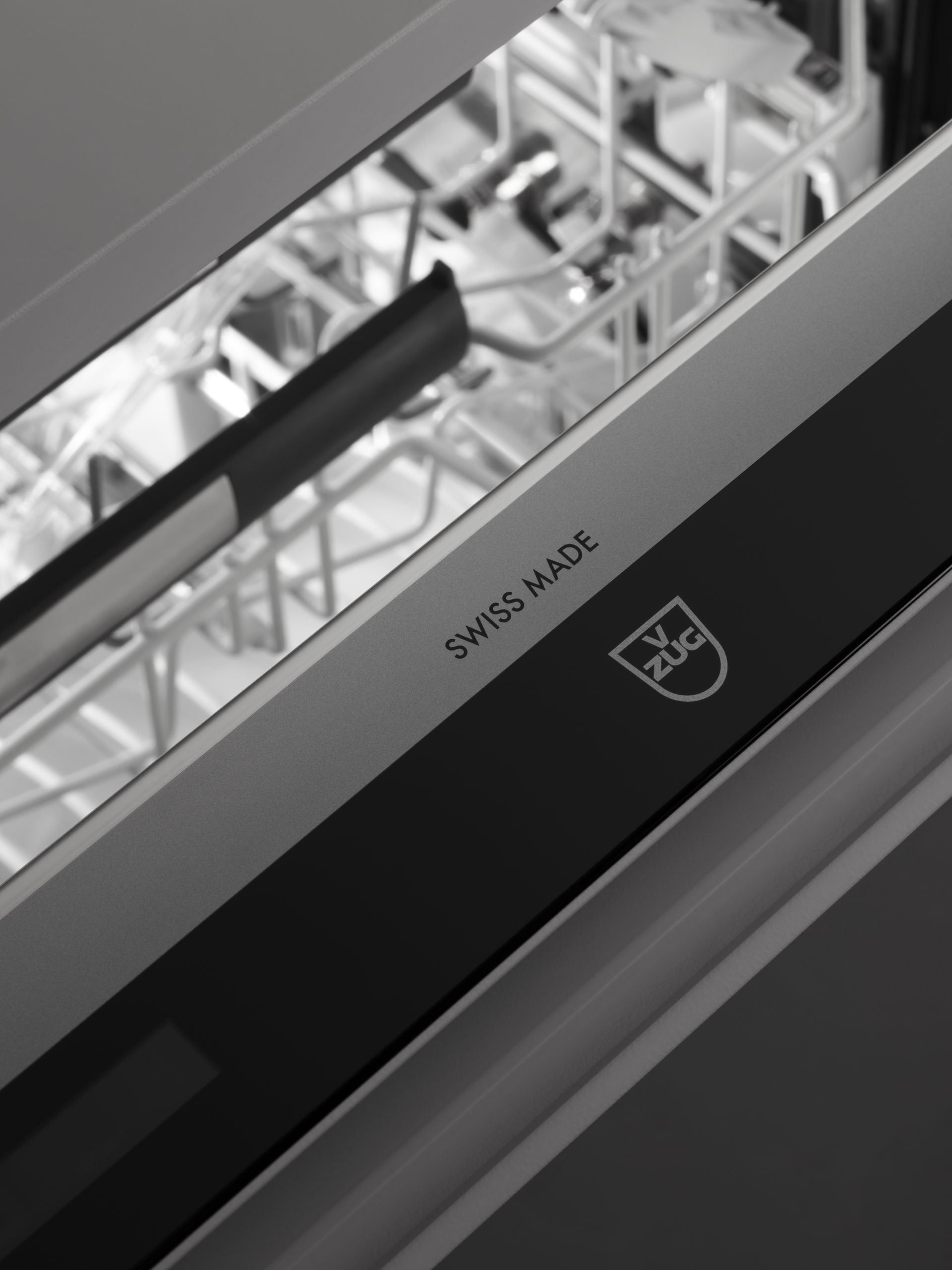 V-ZUG dishwasher in luxury kitchen 