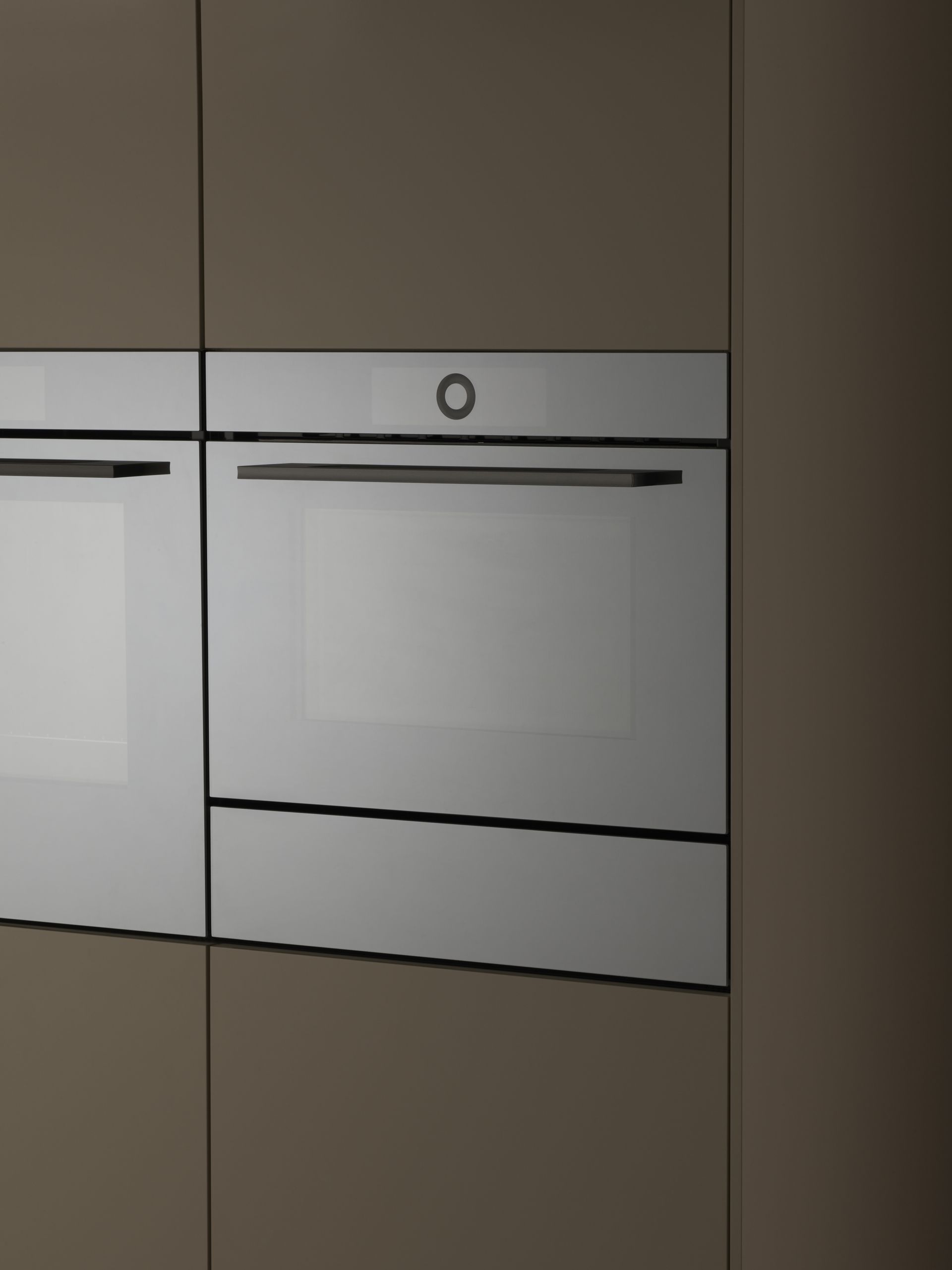 V-ZUG double cooker and microwave unit in luxury kitchen