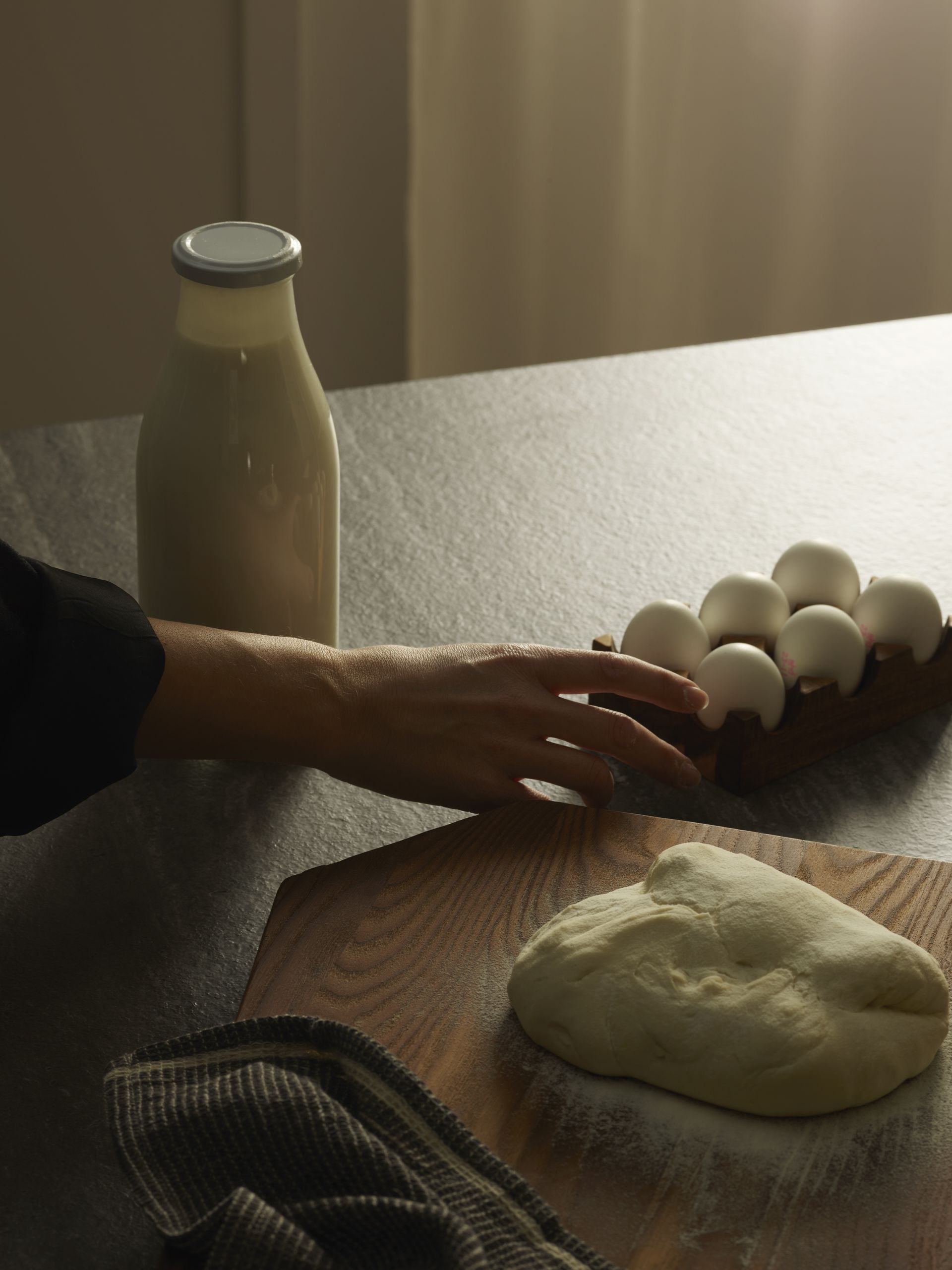 V-ZUG luxury kitchen with food preparation