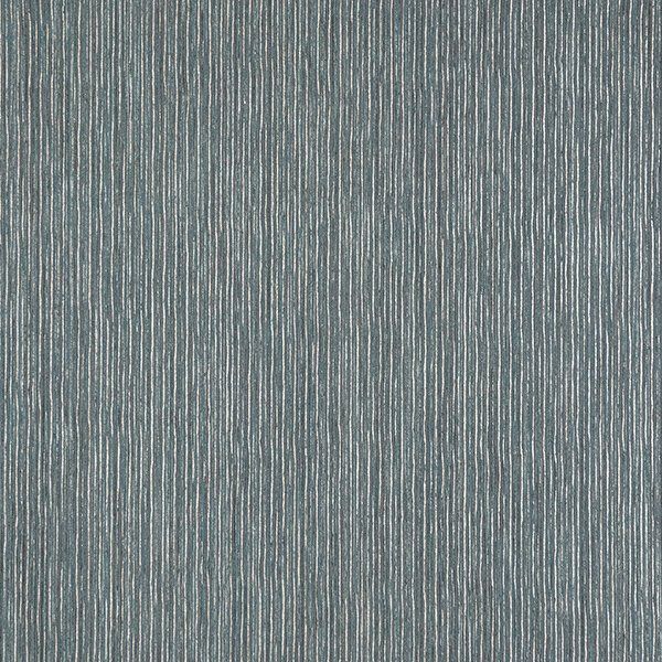 a close up of a gray and white striped fabric .