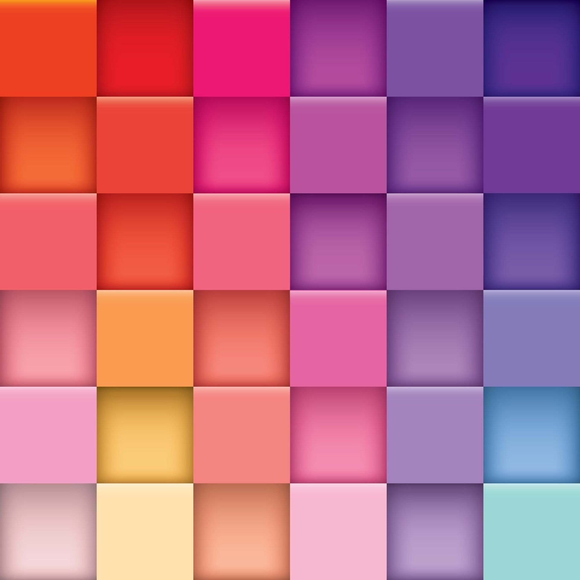 a colorful background with squares of different colors