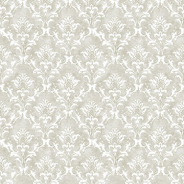 a seamless pattern of white flowers on a beige background