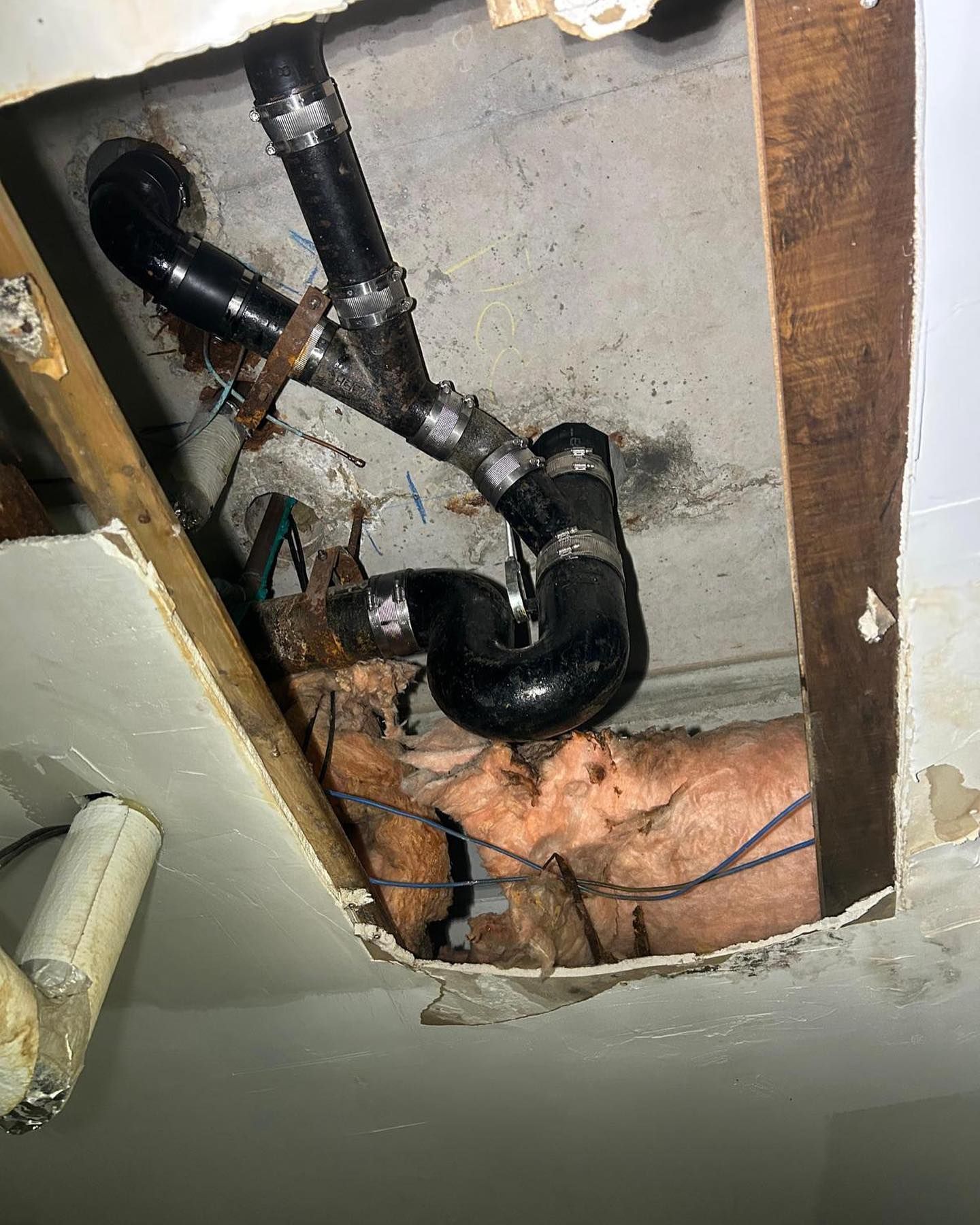 Condo pipe leak repair done right
