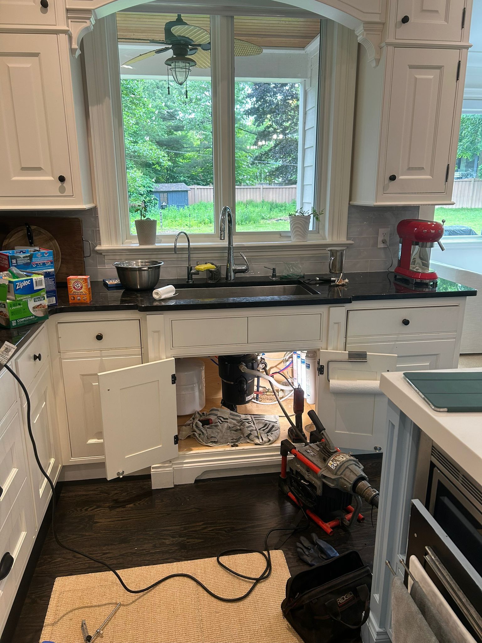 Kitchen Sink unclogging