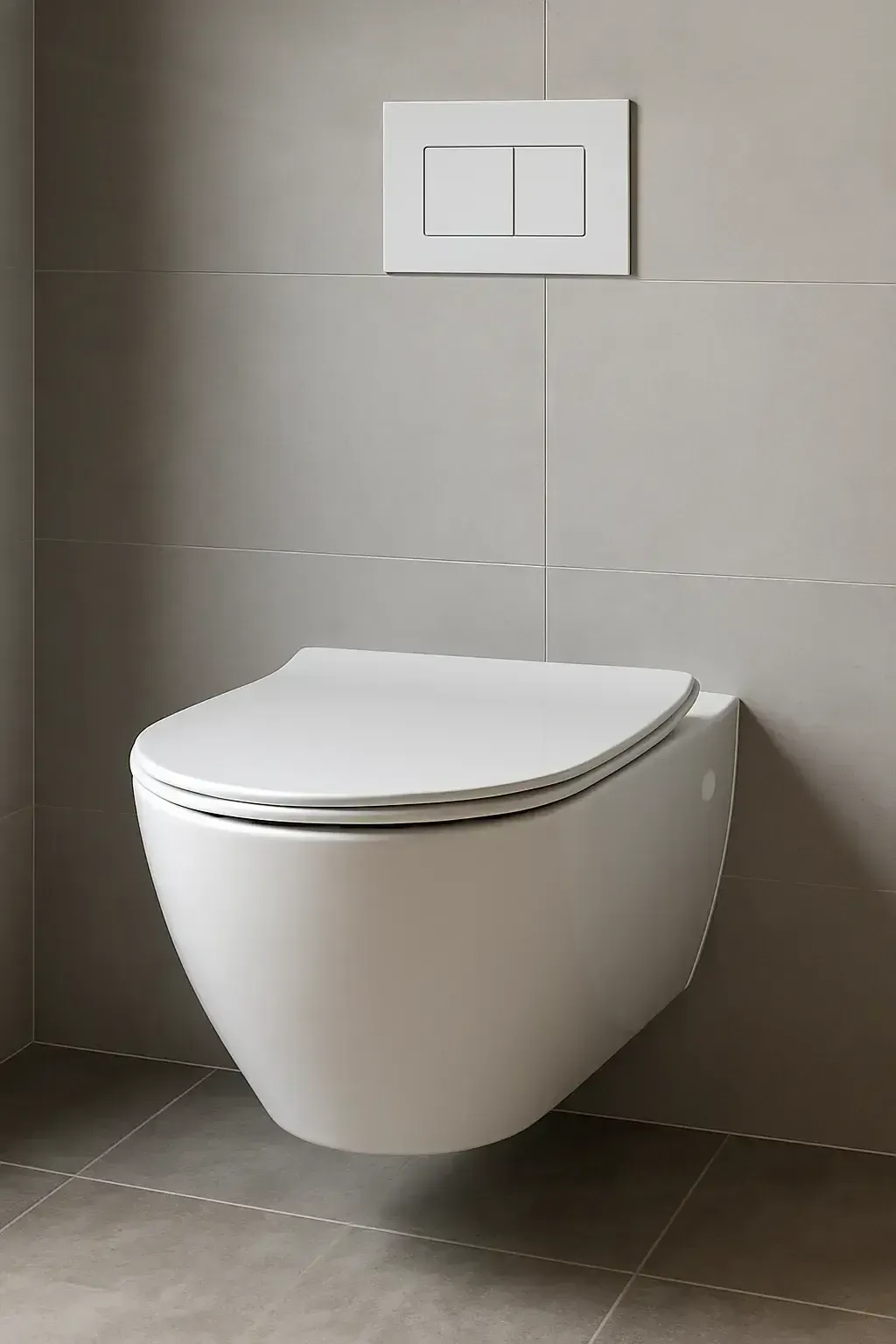 Wall hung toilet by 17 Plumbing Team