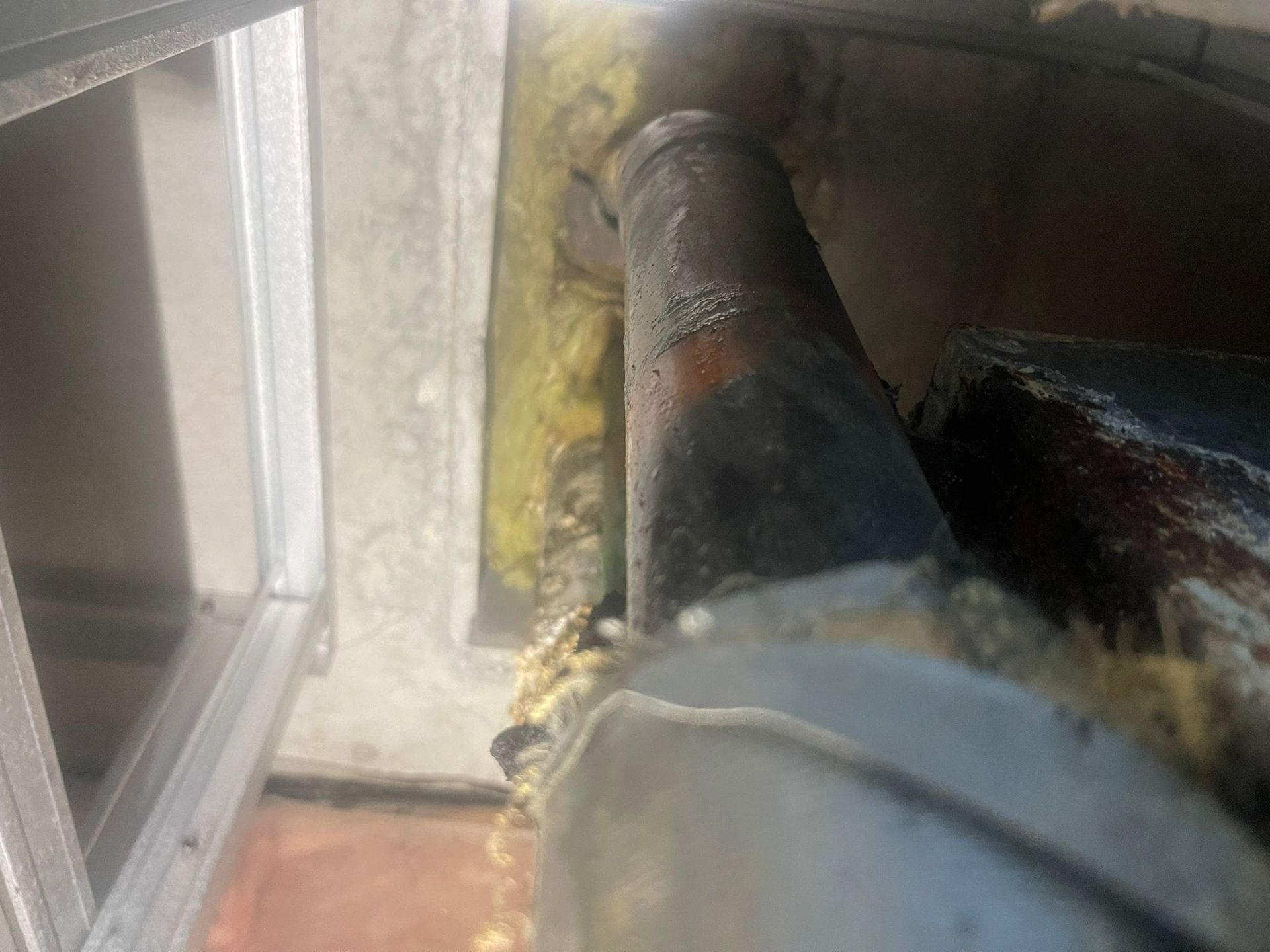 Pipe leaking in condominium building