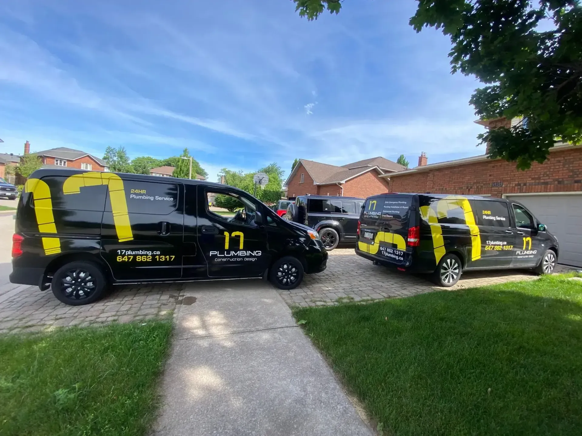 Emergency plumbing services.