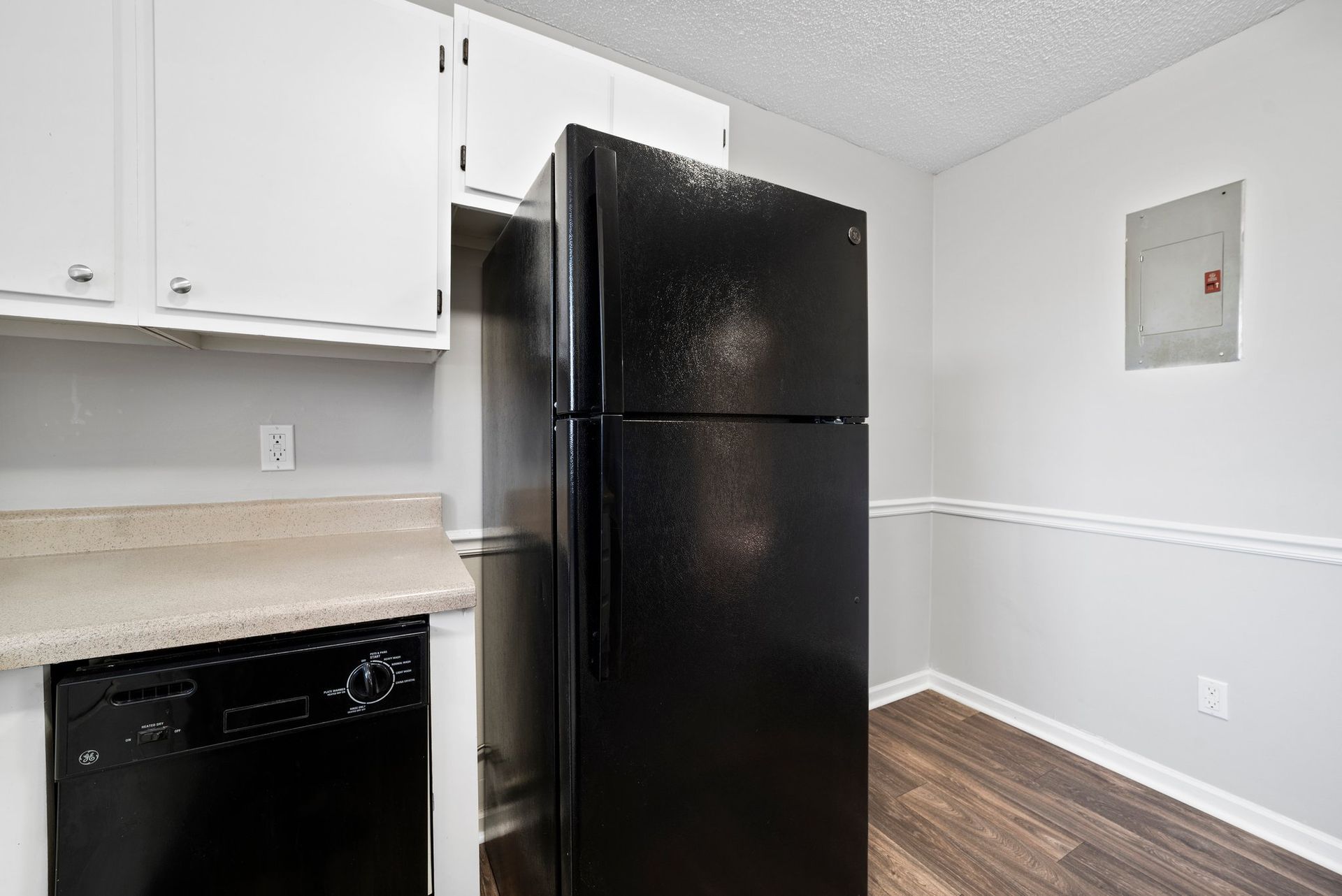 appliances in two bed floorplan