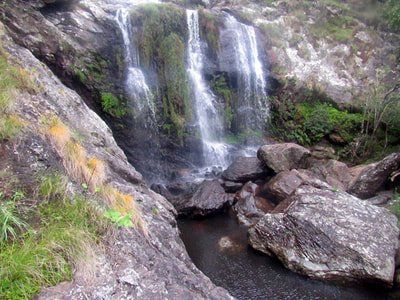 Beautiful waterfalls in Chimanimani