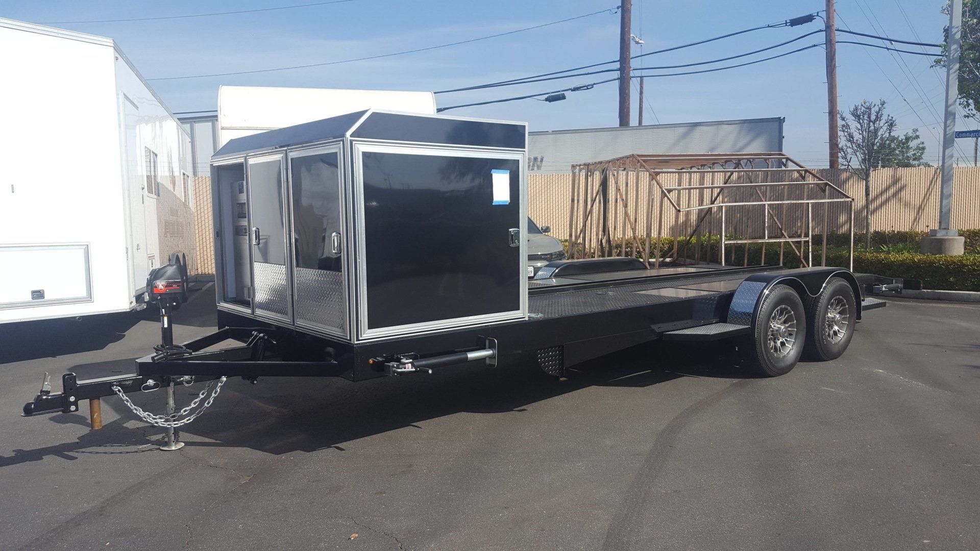 Film and TV Trailers — Mobile Lift with Box in Anaheim, CA